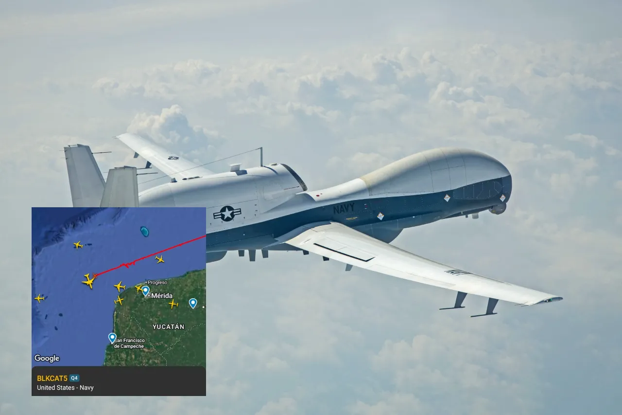 Detectan dron cerca de la costa de Yucatán tras amenazas de Trump a México