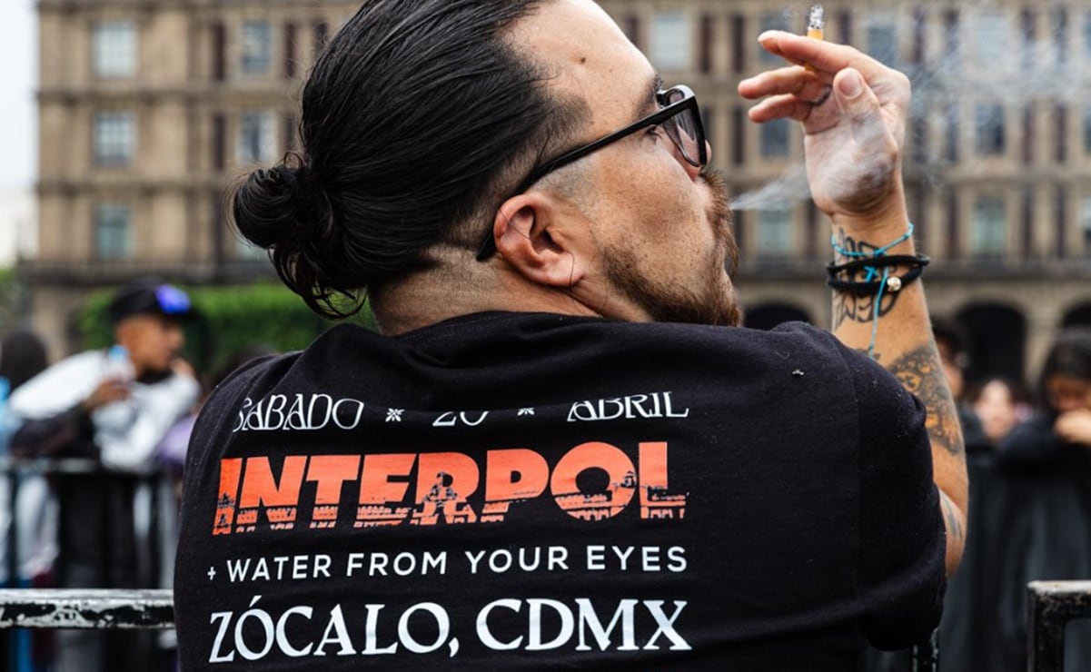 Interpol ilumina el Zócalo: Disfruta en vivo su concierto desde la CDMX